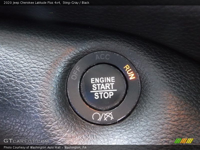 Sting-Gray / Black 2020 Jeep Cherokee Latitude Plus 4x4