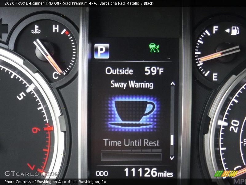 Barcelona Red Metallic / Black 2020 Toyota 4Runner TRD Off-Road Premium 4x4