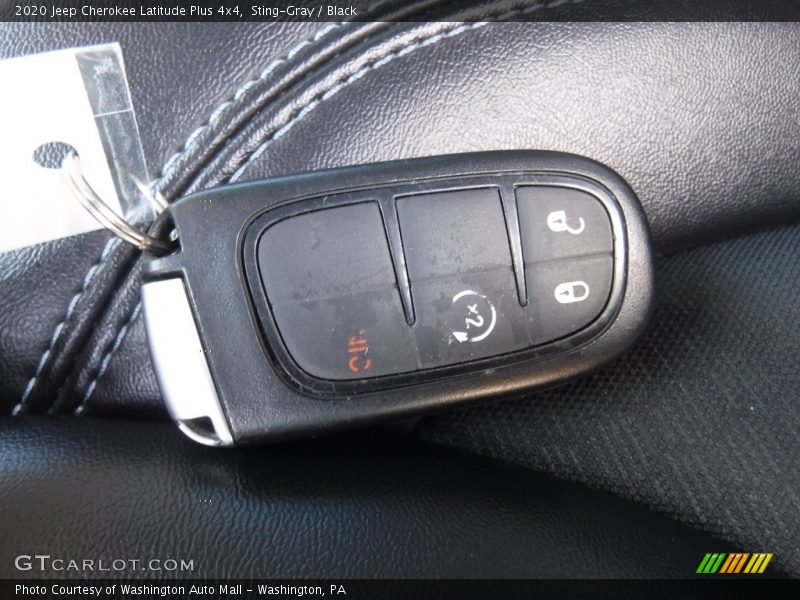 Sting-Gray / Black 2020 Jeep Cherokee Latitude Plus 4x4