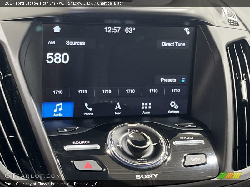 Shadow Black / Charcoal Black 2017 Ford Escape Titanium 4WD