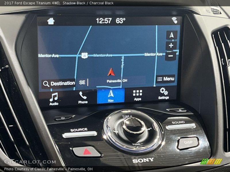 Shadow Black / Charcoal Black 2017 Ford Escape Titanium 4WD