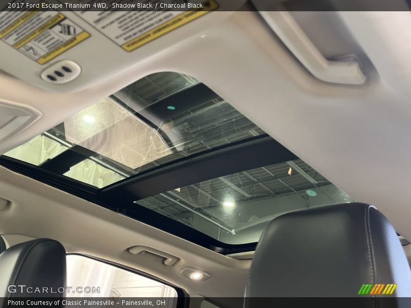 Shadow Black / Charcoal Black 2017 Ford Escape Titanium 4WD