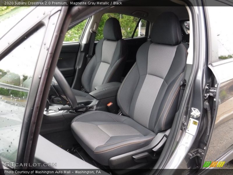 Front Seat of 2020 Crosstrek 2.0 Premium