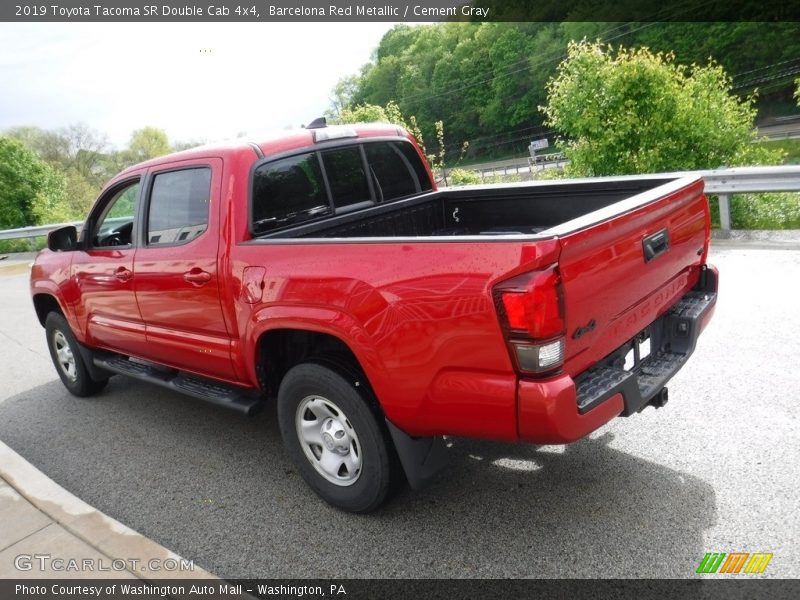 Barcelona Red Metallic / Cement Gray 2019 Toyota Tacoma SR Double Cab 4x4