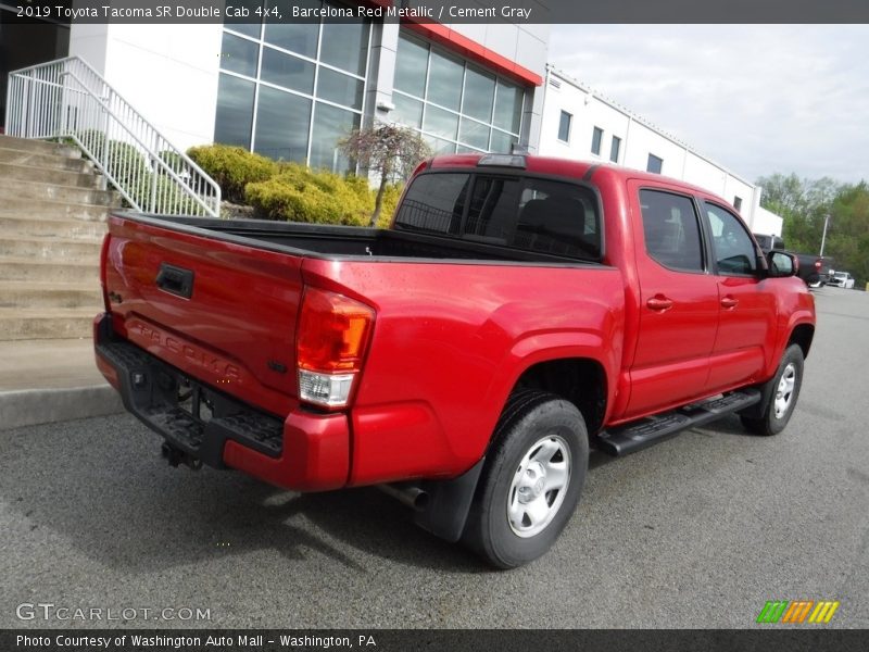 Barcelona Red Metallic / Cement Gray 2019 Toyota Tacoma SR Double Cab 4x4