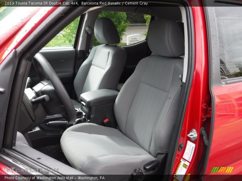 Barcelona Red Metallic / Cement Gray 2019 Toyota Tacoma SR Double Cab 4x4