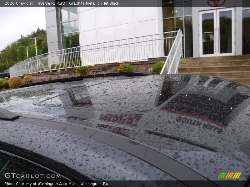Graphite Metallic / Jet Black 2020 Chevrolet Traverse RS AWD