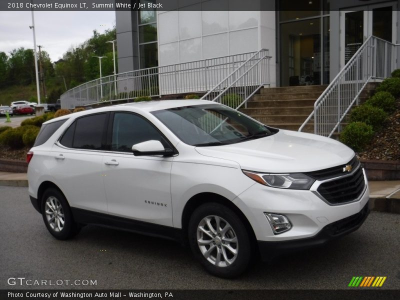 Summit White / Jet Black 2018 Chevrolet Equinox LT