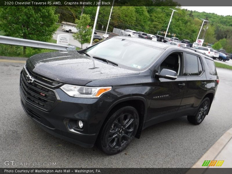 Graphite Metallic / Jet Black 2020 Chevrolet Traverse RS AWD