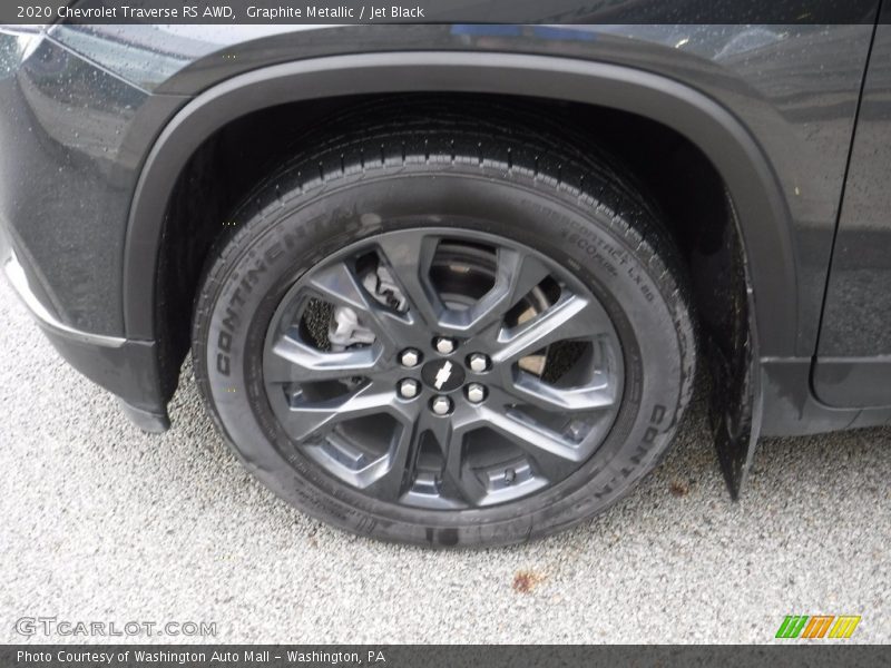 Graphite Metallic / Jet Black 2020 Chevrolet Traverse RS AWD