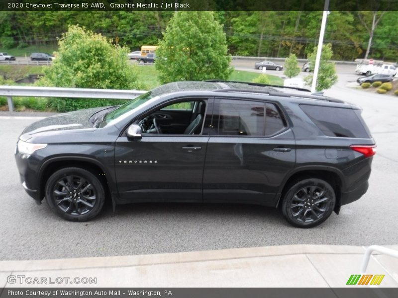 Graphite Metallic / Jet Black 2020 Chevrolet Traverse RS AWD