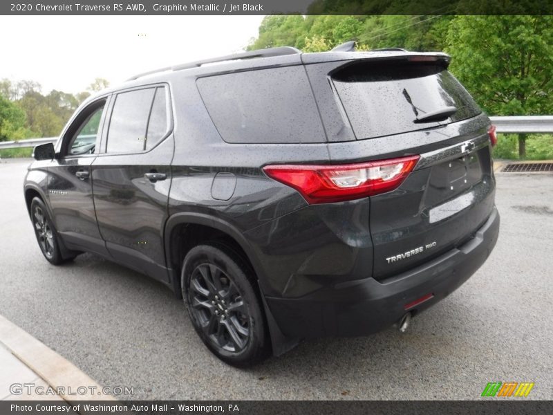 Graphite Metallic / Jet Black 2020 Chevrolet Traverse RS AWD