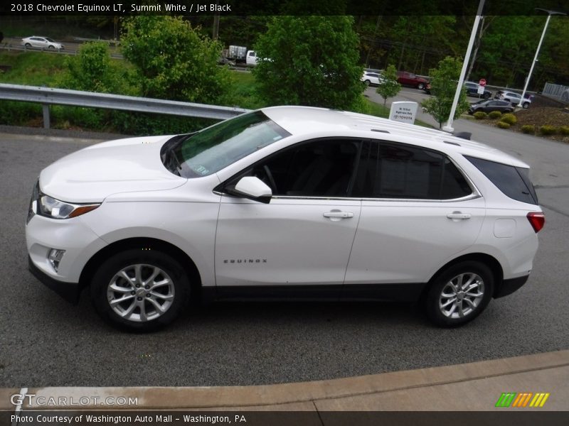 Summit White / Jet Black 2018 Chevrolet Equinox LT
