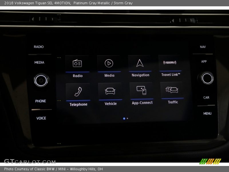 Platinum Gray Metallic / Storm Gray 2018 Volkswagen Tiguan SEL 4MOTION
