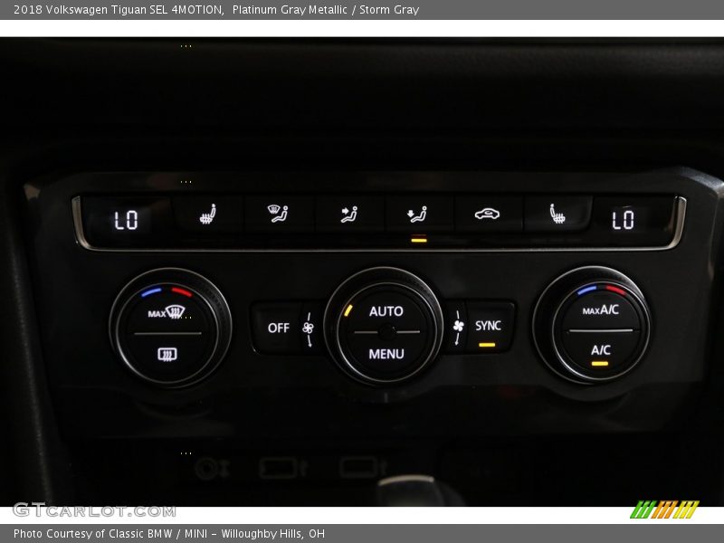 Platinum Gray Metallic / Storm Gray 2018 Volkswagen Tiguan SEL 4MOTION