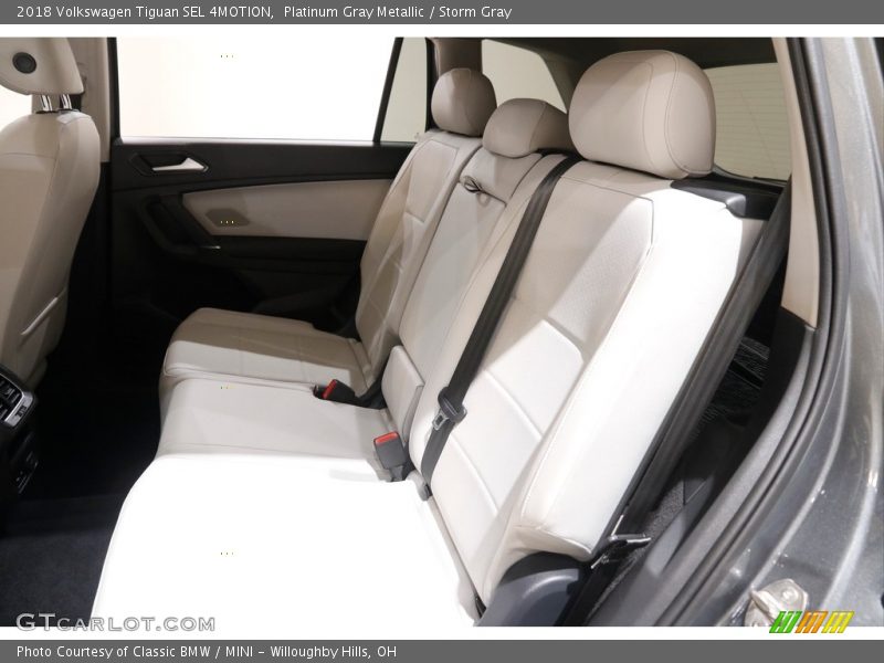 Platinum Gray Metallic / Storm Gray 2018 Volkswagen Tiguan SEL 4MOTION