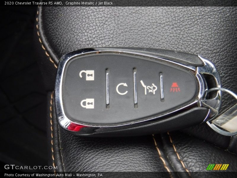 Graphite Metallic / Jet Black 2020 Chevrolet Traverse RS AWD