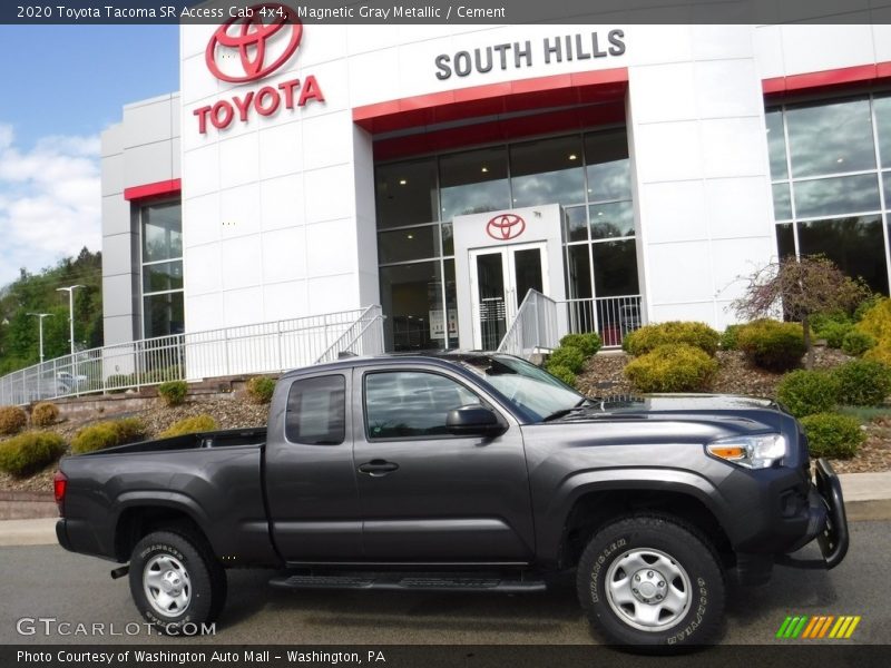 Magnetic Gray Metallic / Cement 2020 Toyota Tacoma SR Access Cab 4x4