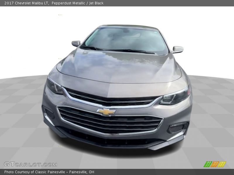 Pepperdust Metallic / Jet Black 2017 Chevrolet Malibu LT