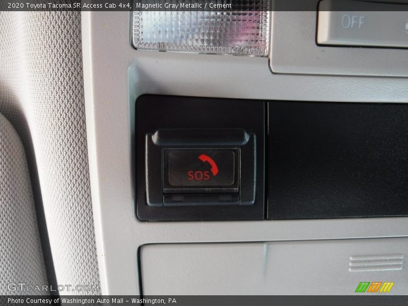Magnetic Gray Metallic / Cement 2020 Toyota Tacoma SR Access Cab 4x4