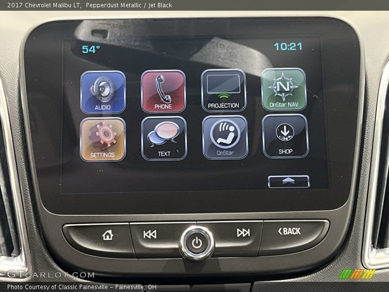 Pepperdust Metallic / Jet Black 2017 Chevrolet Malibu LT