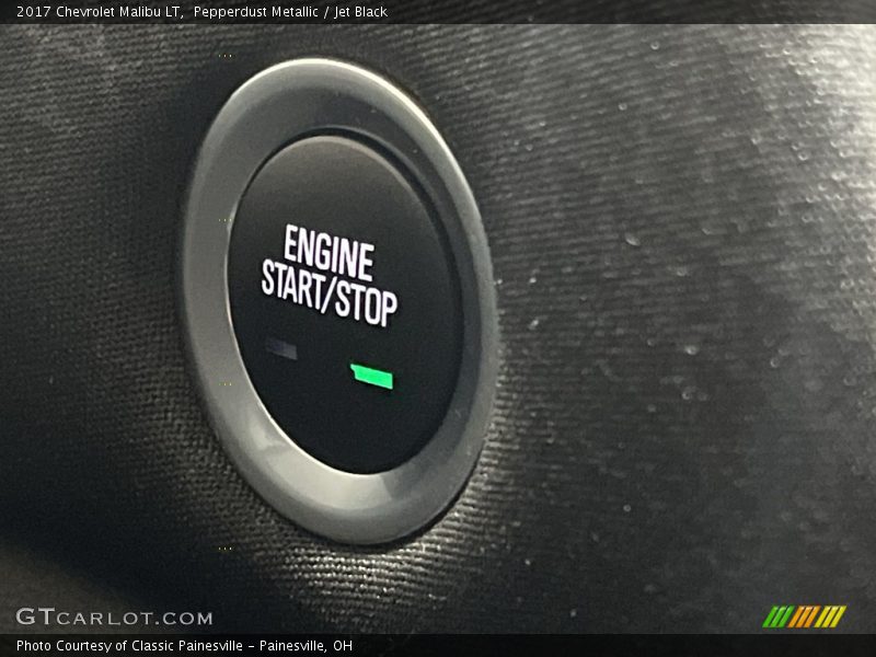 Pepperdust Metallic / Jet Black 2017 Chevrolet Malibu LT