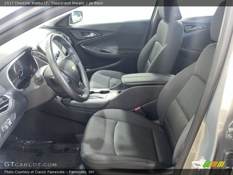 Pepperdust Metallic / Jet Black 2017 Chevrolet Malibu LT