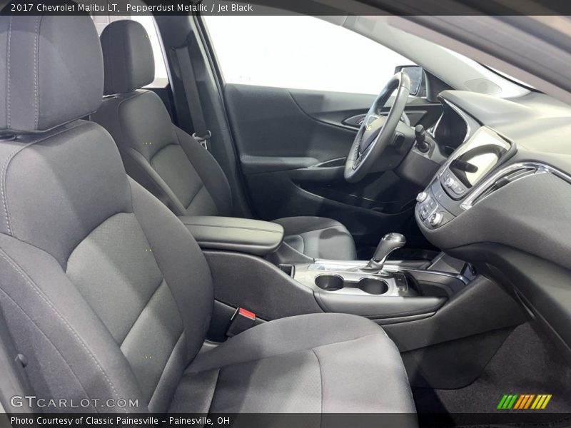 Pepperdust Metallic / Jet Black 2017 Chevrolet Malibu LT