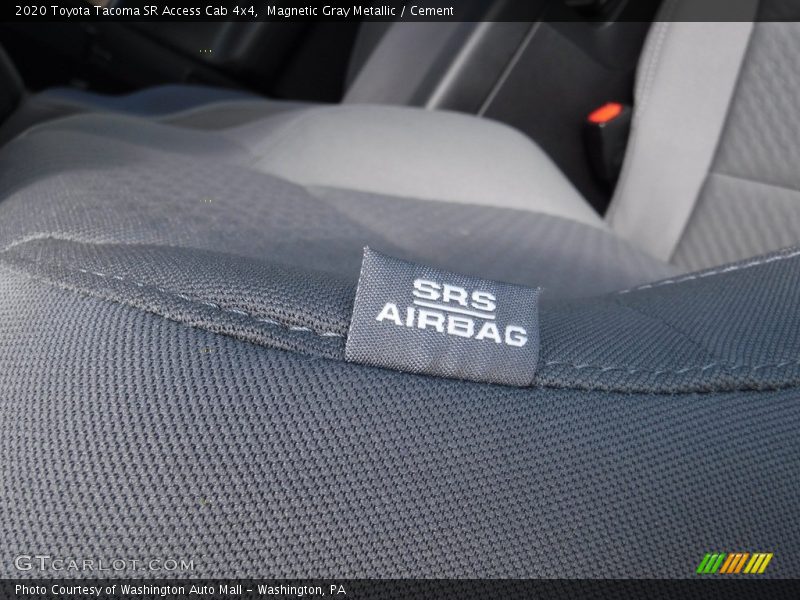 Magnetic Gray Metallic / Cement 2020 Toyota Tacoma SR Access Cab 4x4