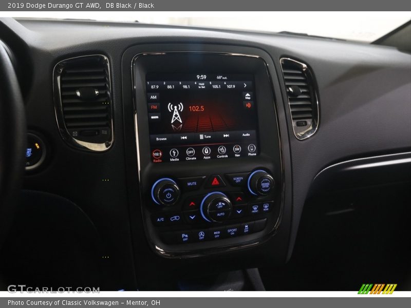 DB Black / Black 2019 Dodge Durango GT AWD