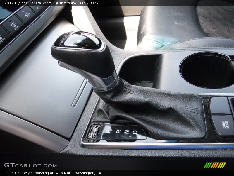 Quartz White Pearl / Black 2017 Hyundai Sonata Sport
