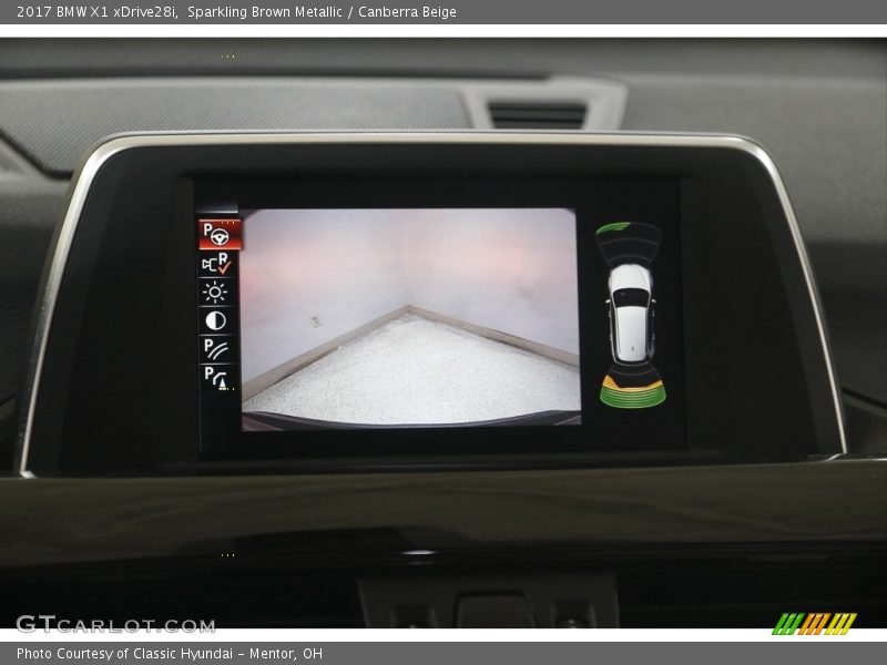 Sparkling Brown Metallic / Canberra Beige 2017 BMW X1 xDrive28i