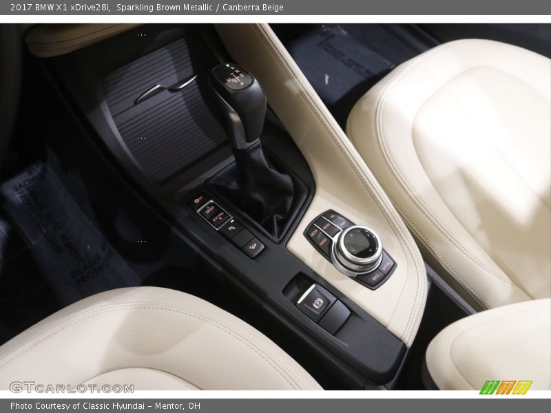 Sparkling Brown Metallic / Canberra Beige 2017 BMW X1 xDrive28i