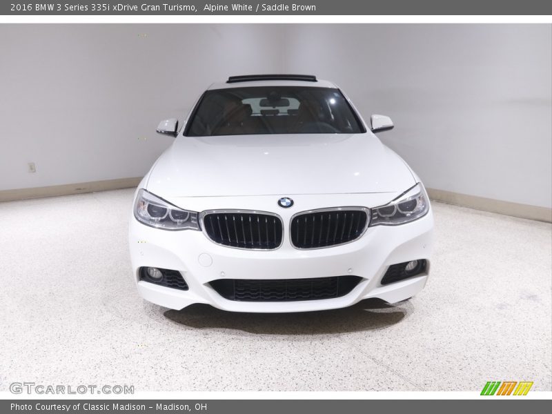 Alpine White / Saddle Brown 2016 BMW 3 Series 335i xDrive Gran Turismo