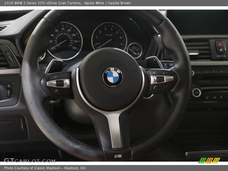  2016 3 Series 335i xDrive Gran Turismo Steering Wheel