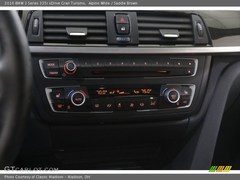 Alpine White / Saddle Brown 2016 BMW 3 Series 335i xDrive Gran Turismo