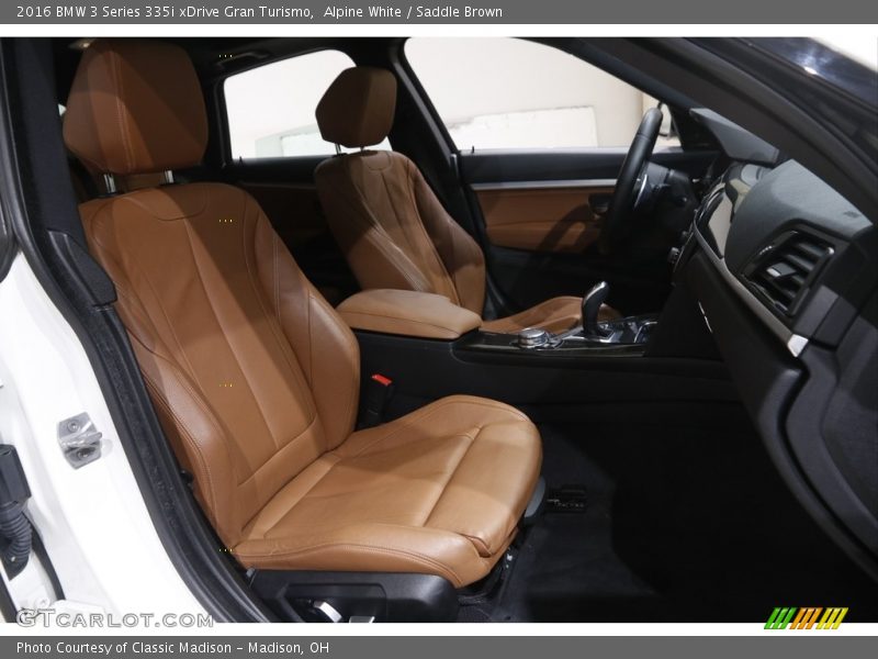Alpine White / Saddle Brown 2016 BMW 3 Series 335i xDrive Gran Turismo