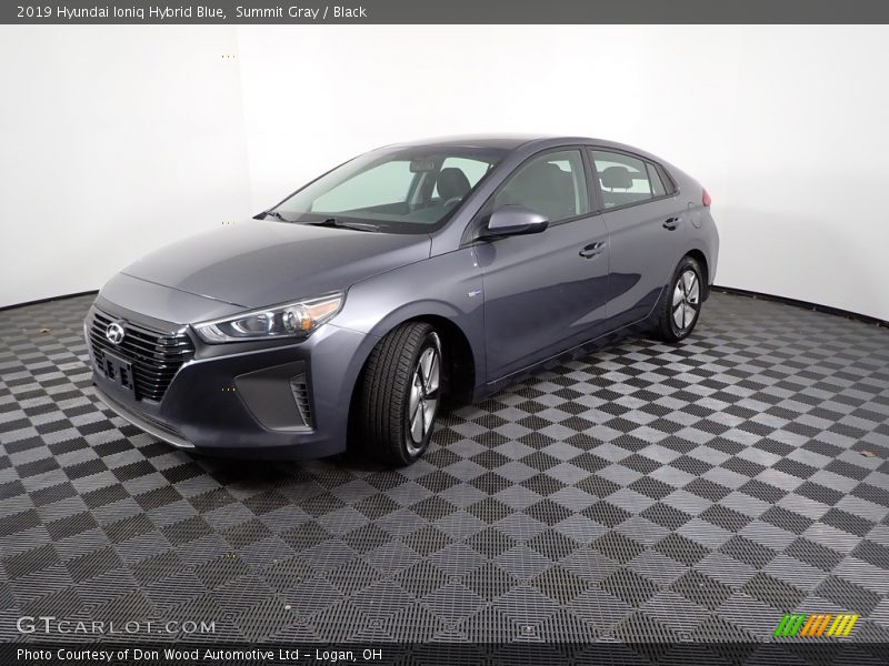 Summit Gray / Black 2019 Hyundai Ioniq Hybrid Blue
