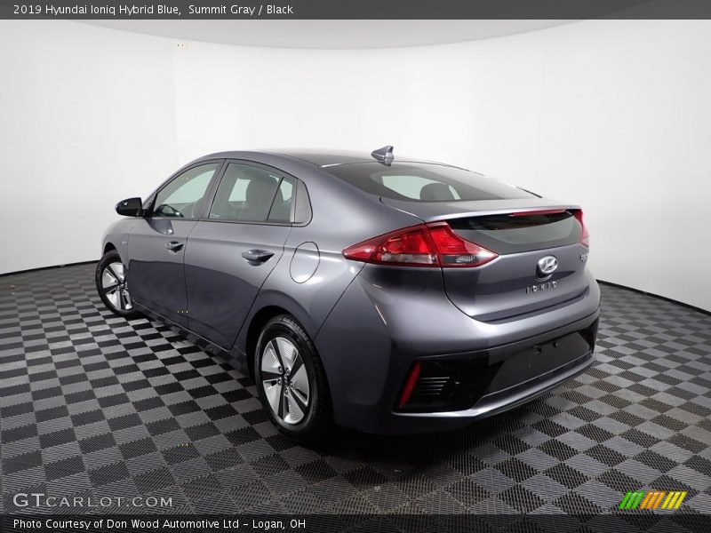 Summit Gray / Black 2019 Hyundai Ioniq Hybrid Blue