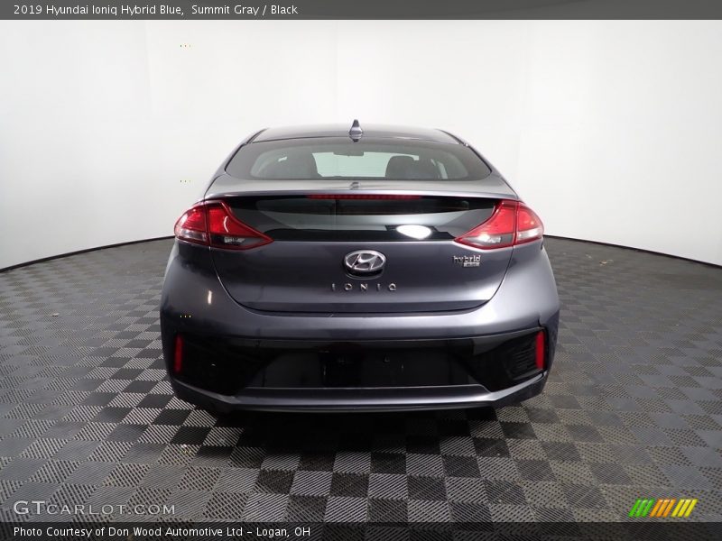 Summit Gray / Black 2019 Hyundai Ioniq Hybrid Blue