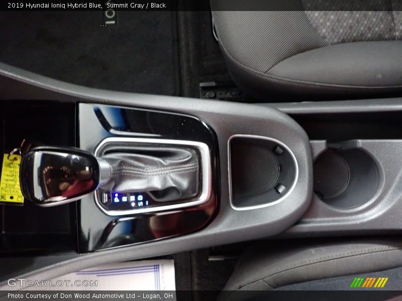 Summit Gray / Black 2019 Hyundai Ioniq Hybrid Blue
