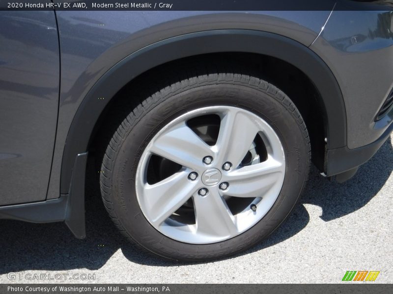 Modern Steel Metallic / Gray 2020 Honda HR-V EX AWD