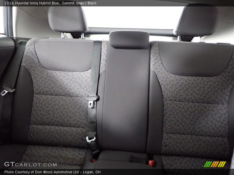 Summit Gray / Black 2019 Hyundai Ioniq Hybrid Blue