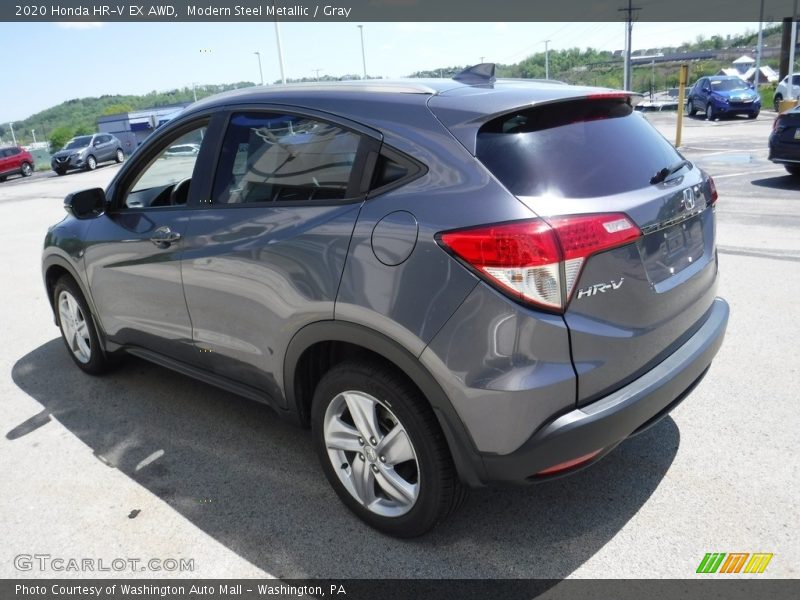 Modern Steel Metallic / Gray 2020 Honda HR-V EX AWD