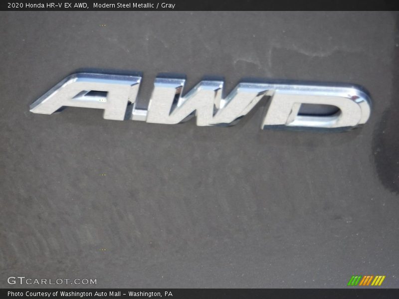 Modern Steel Metallic / Gray 2020 Honda HR-V EX AWD
