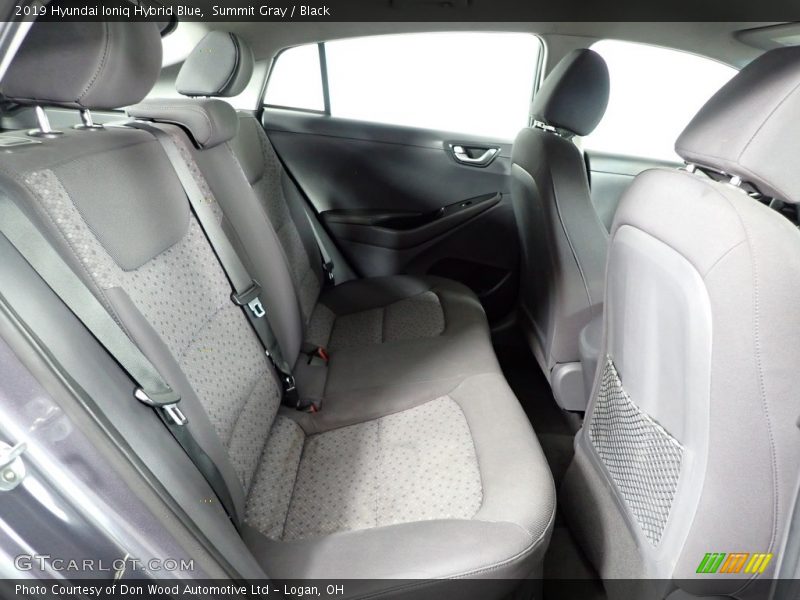 Summit Gray / Black 2019 Hyundai Ioniq Hybrid Blue