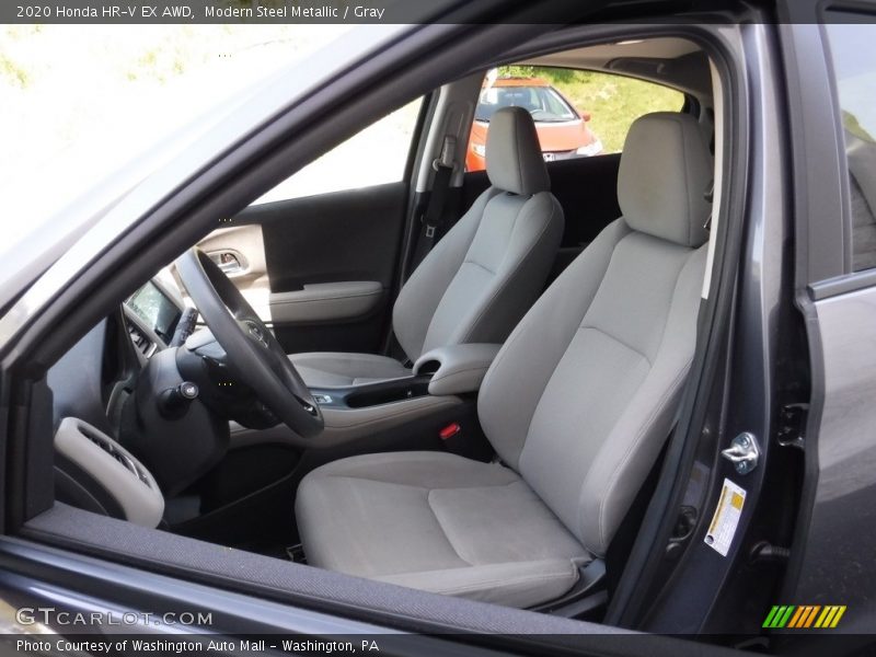 Modern Steel Metallic / Gray 2020 Honda HR-V EX AWD