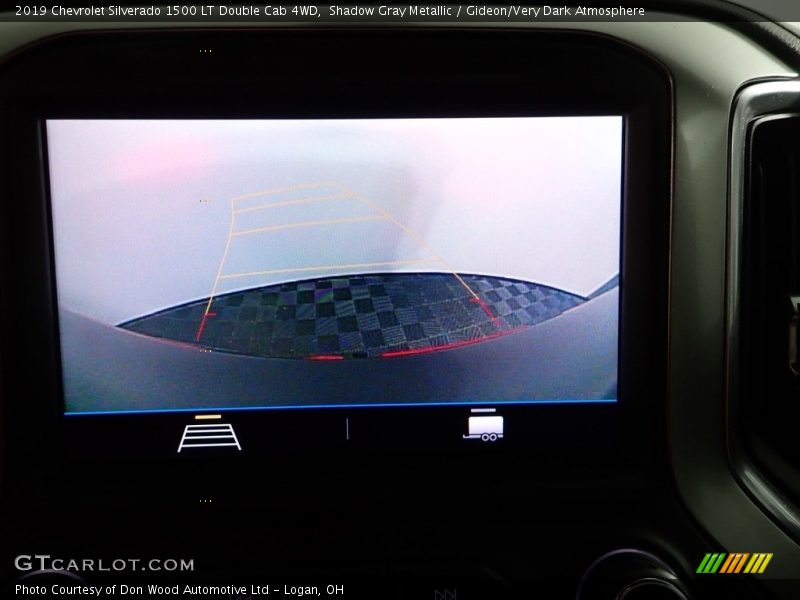 Shadow Gray Metallic / Gideon/Very Dark Atmosphere 2019 Chevrolet Silverado 1500 LT Double Cab 4WD
