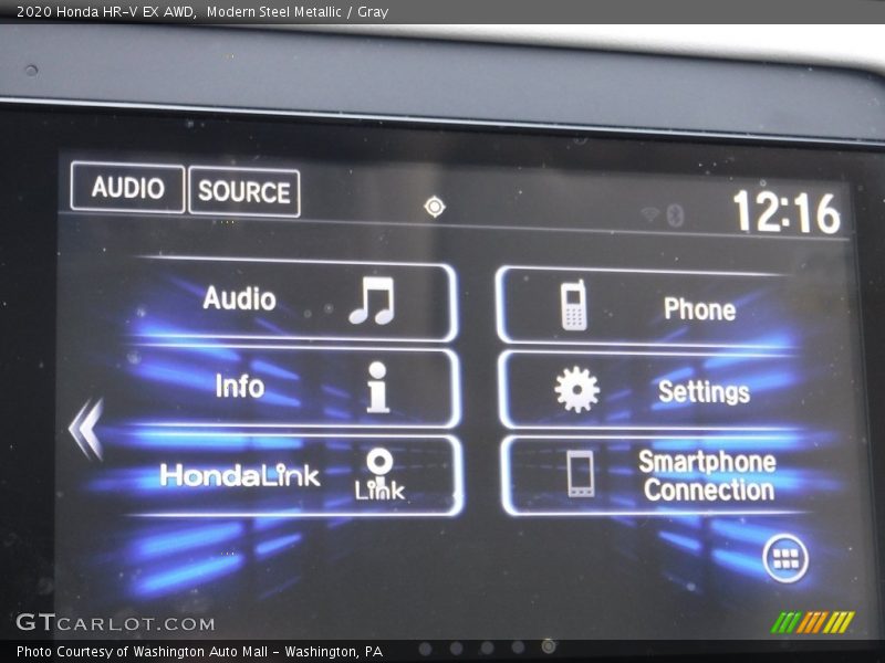Modern Steel Metallic / Gray 2020 Honda HR-V EX AWD