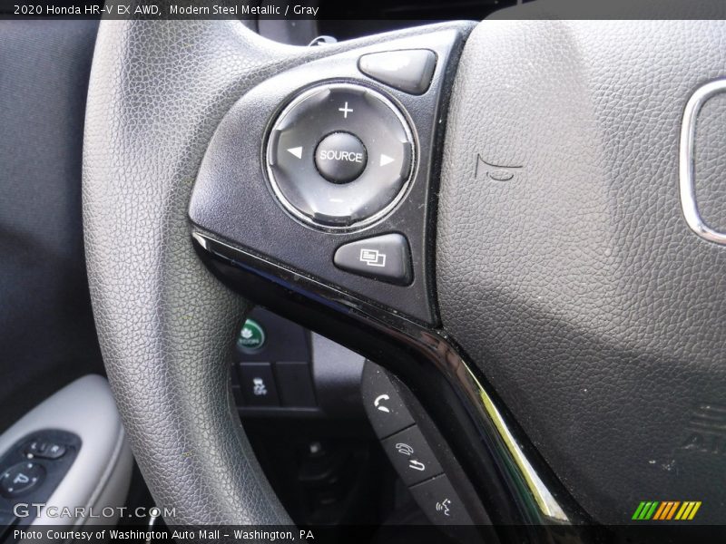 Modern Steel Metallic / Gray 2020 Honda HR-V EX AWD